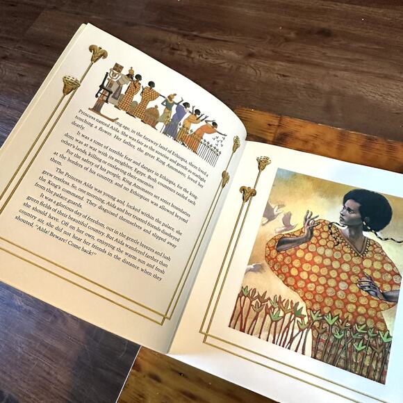 Vintage 1990 Aïda Told By Leontyne Price Paperback Book - Picture 3 of 8